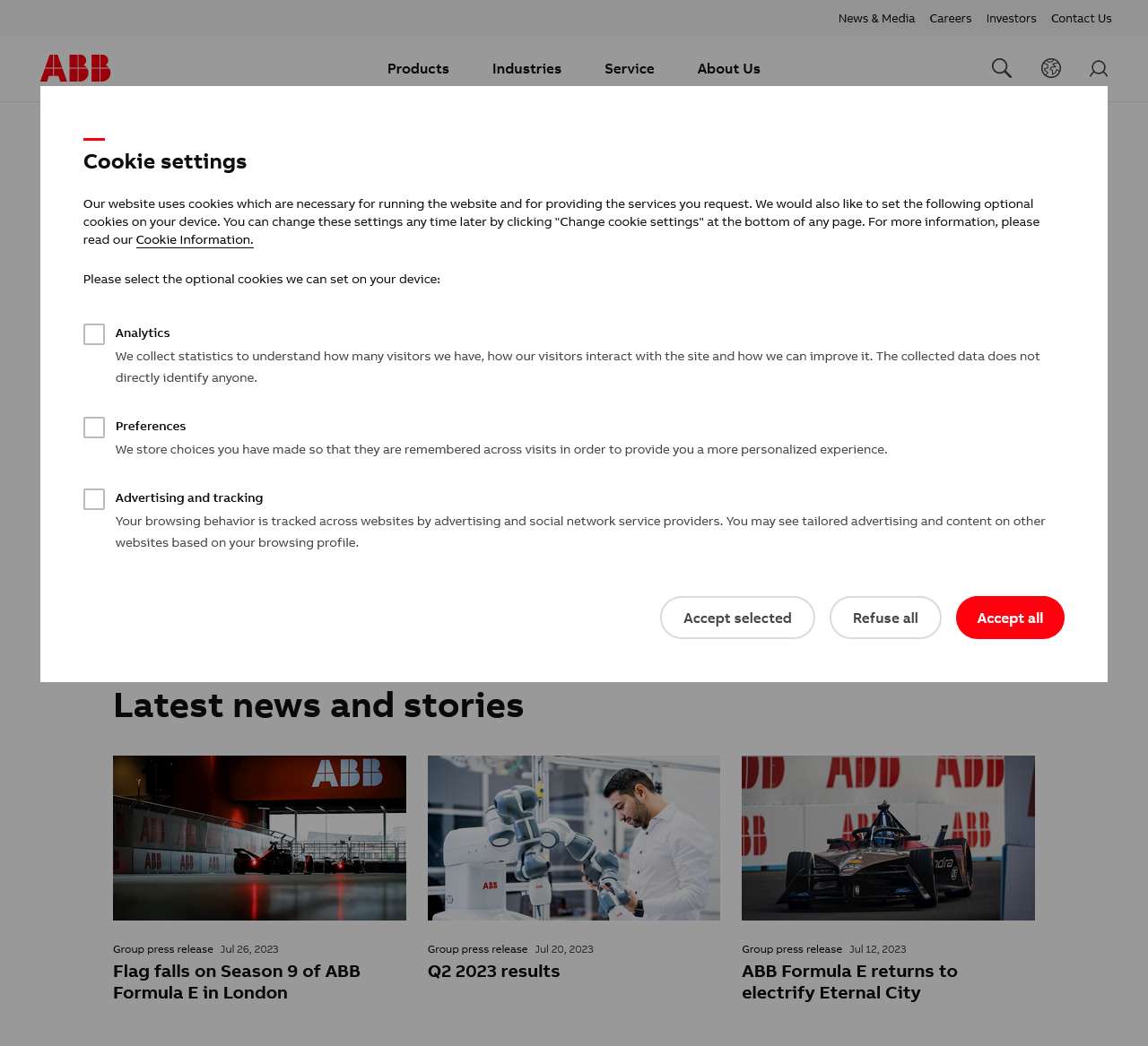 ABB Group. Leading digital technologies for industry — ABB Group