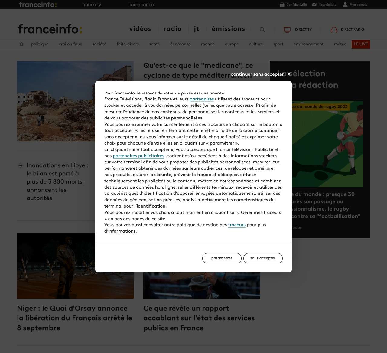 Franceinfo - Actualités en temps réel et info en direct