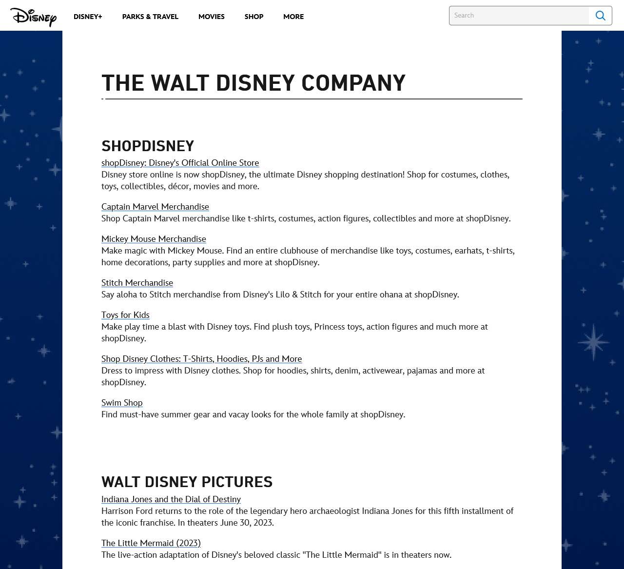 Go.com | The Walt Disney Company