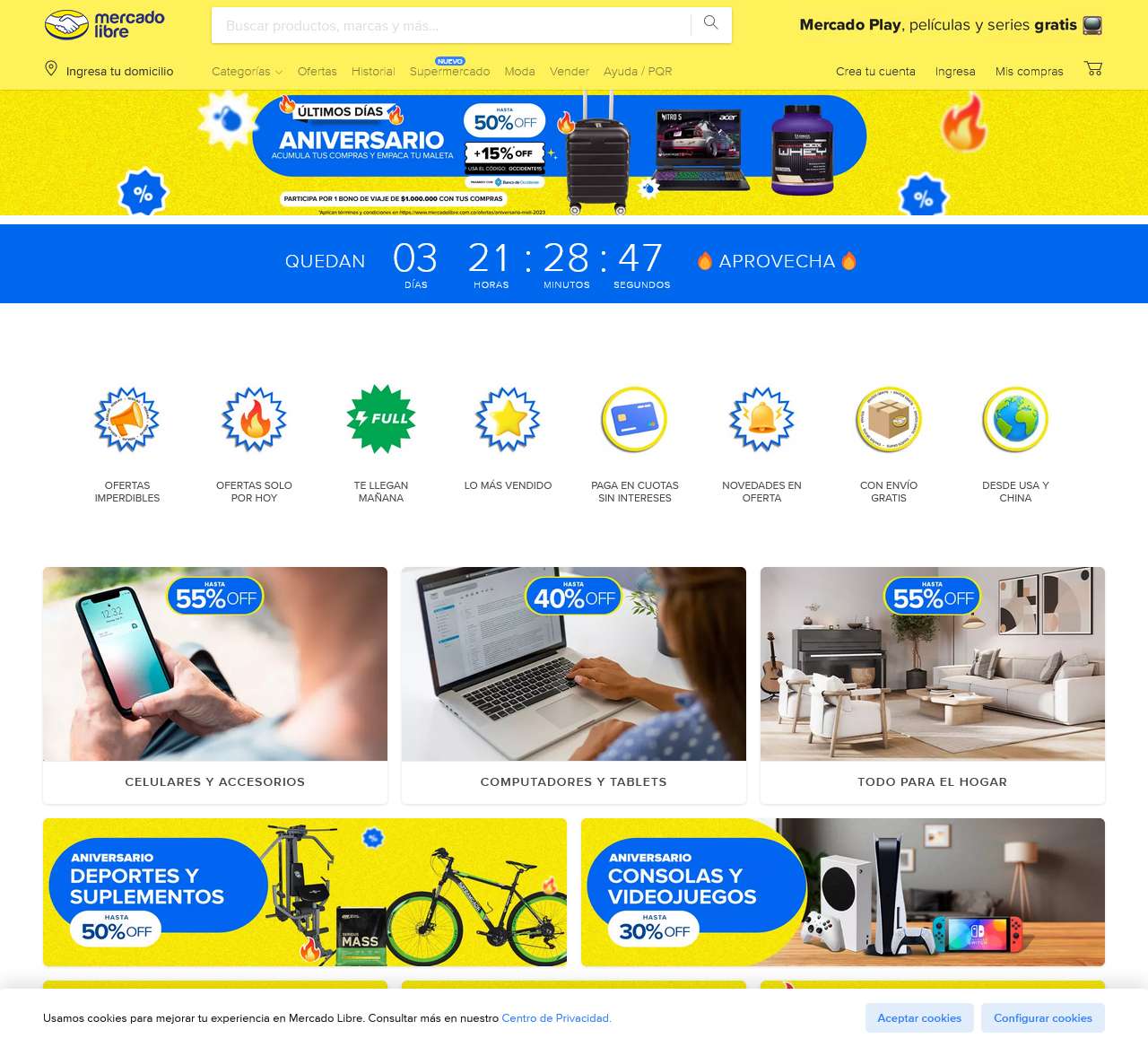 Mercado Libre Colombia - Envíos Gratis en el día