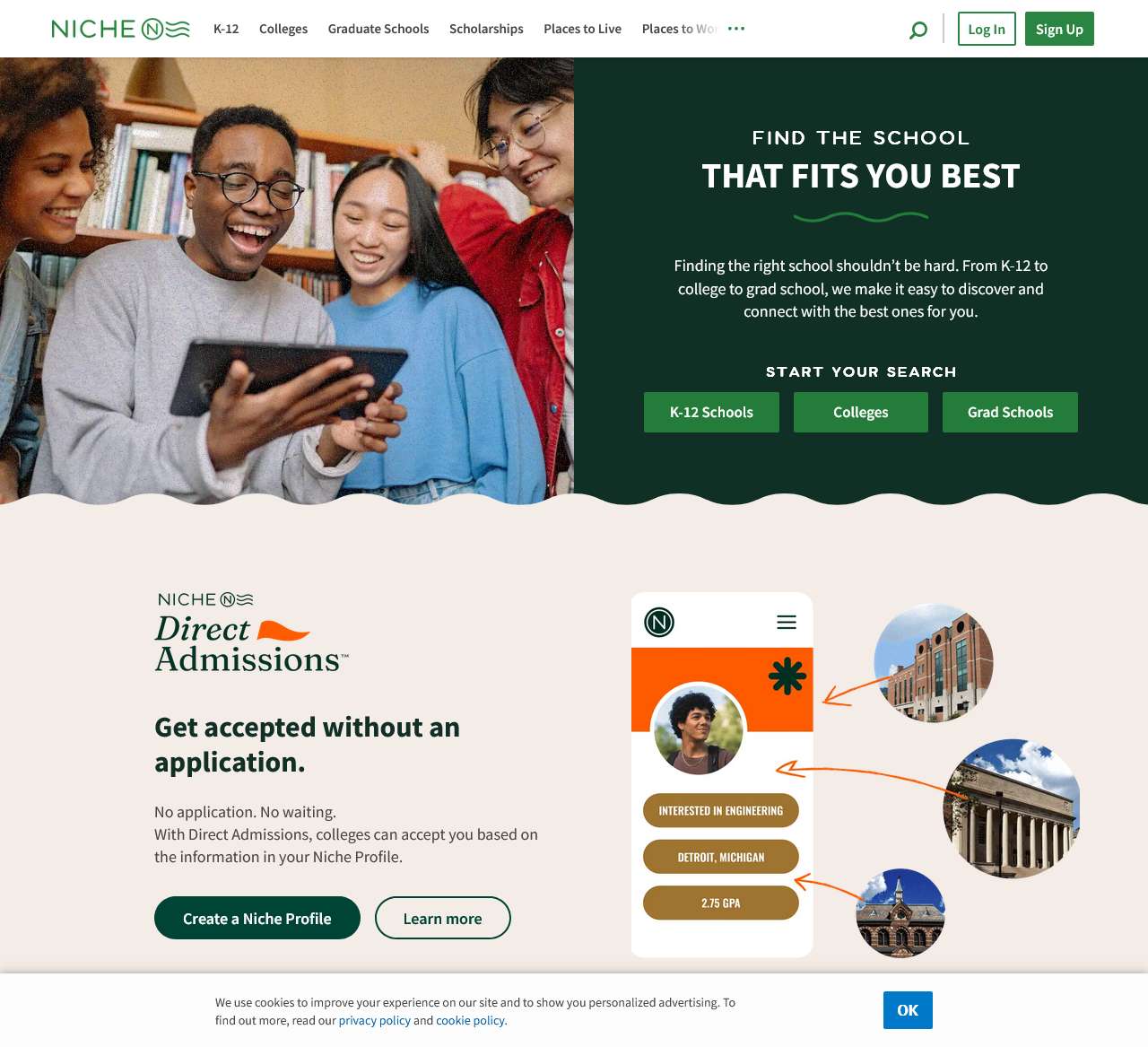Find the School that Fits You Best - Niche