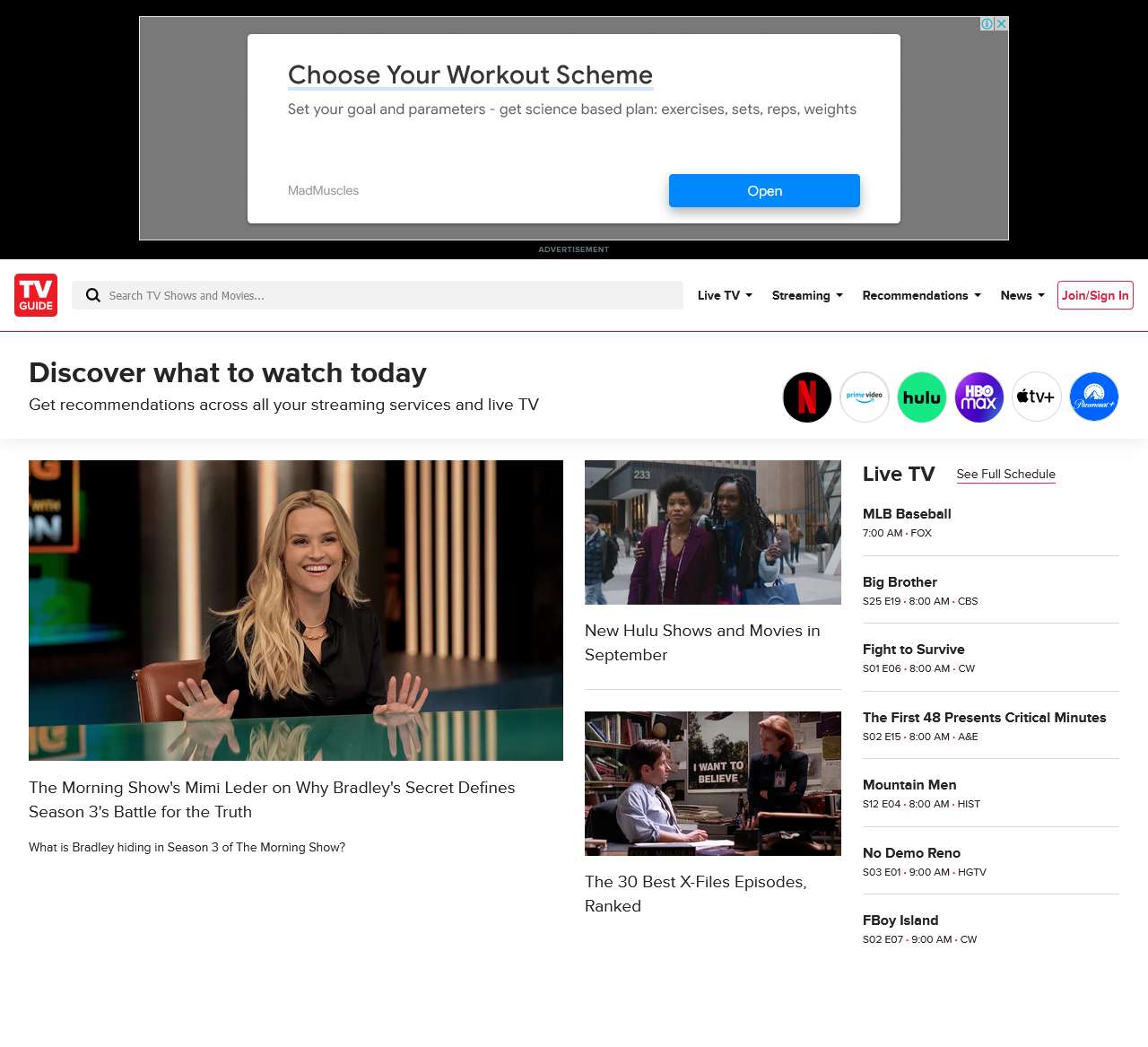 TV Guide, TV Listings, Streaming Services, Entertainment News and Celebrity News – TV Guide