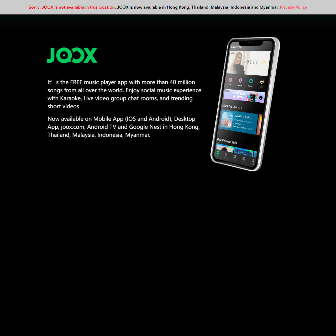 JOOX – Music Anytime Anywhere | JOOX Music – Free Streaming