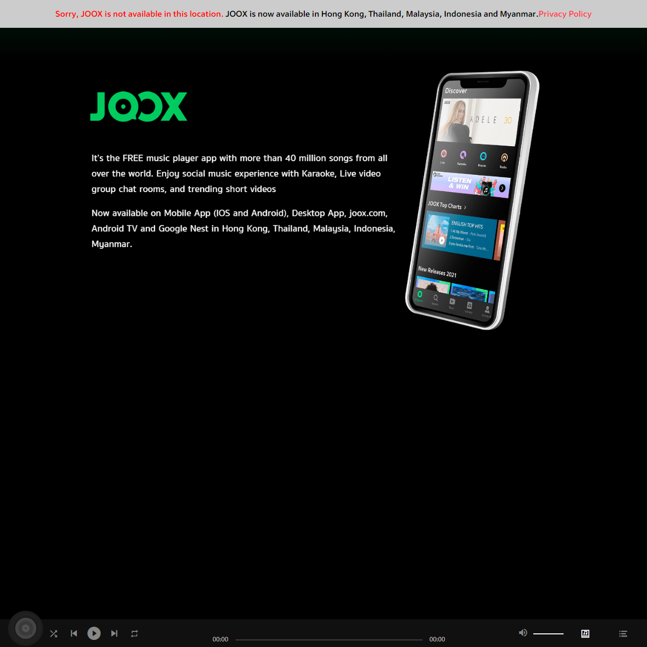 JOOX – Music Anytime Anywhere | JOOX Music – Free Streaming