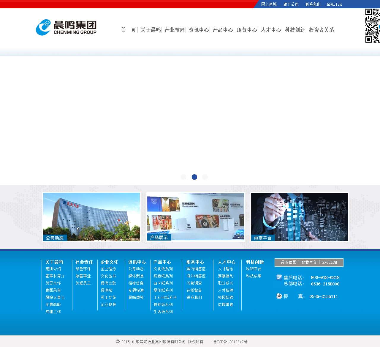 晨鸣集团，晨鸣纸业-山东晨鸣纸业集团股份有限公司