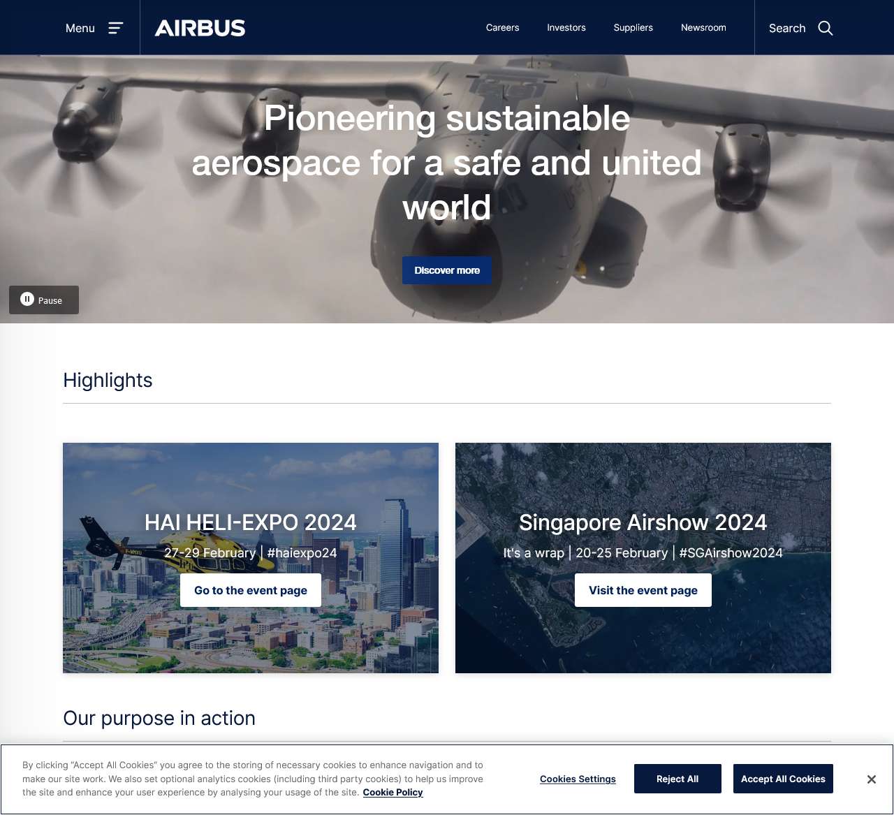Airbus | Pioneering sustainable aerospace