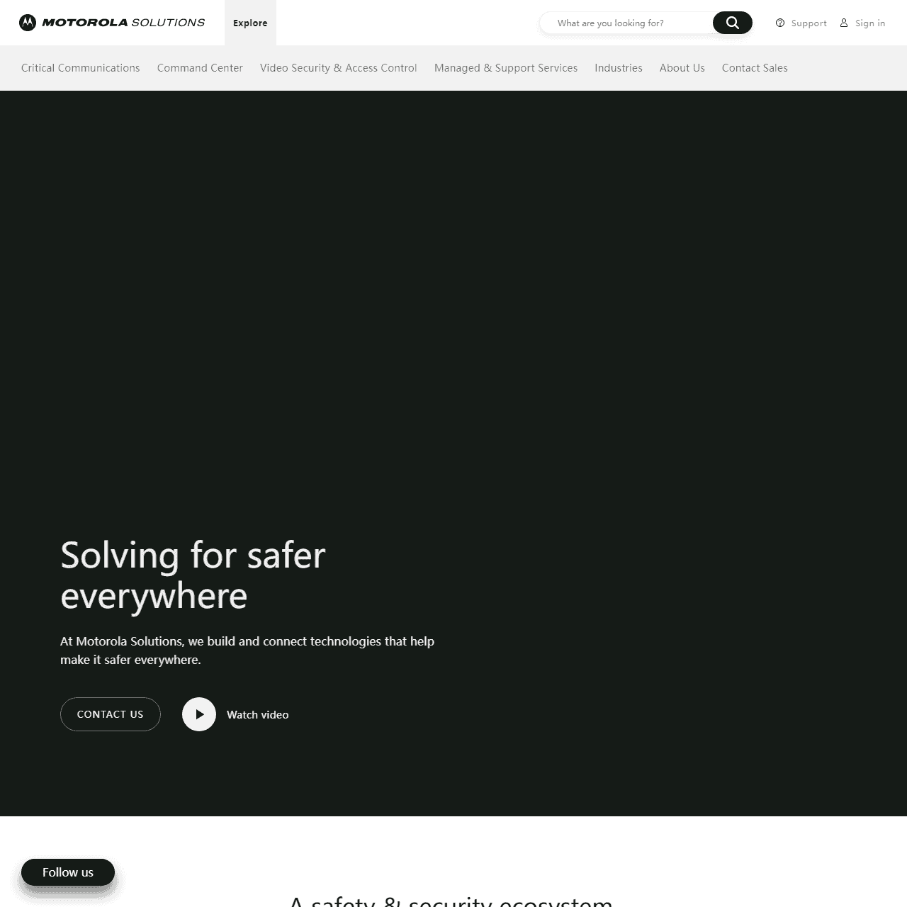 Solving for safer – Motorola Solutions Asia