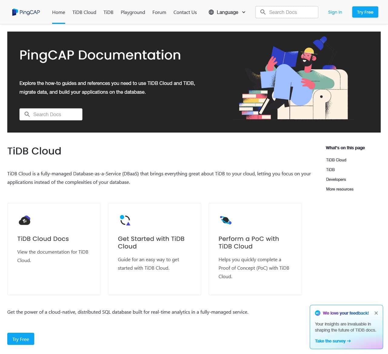 PingCAP Documentation | PingCAP Docs