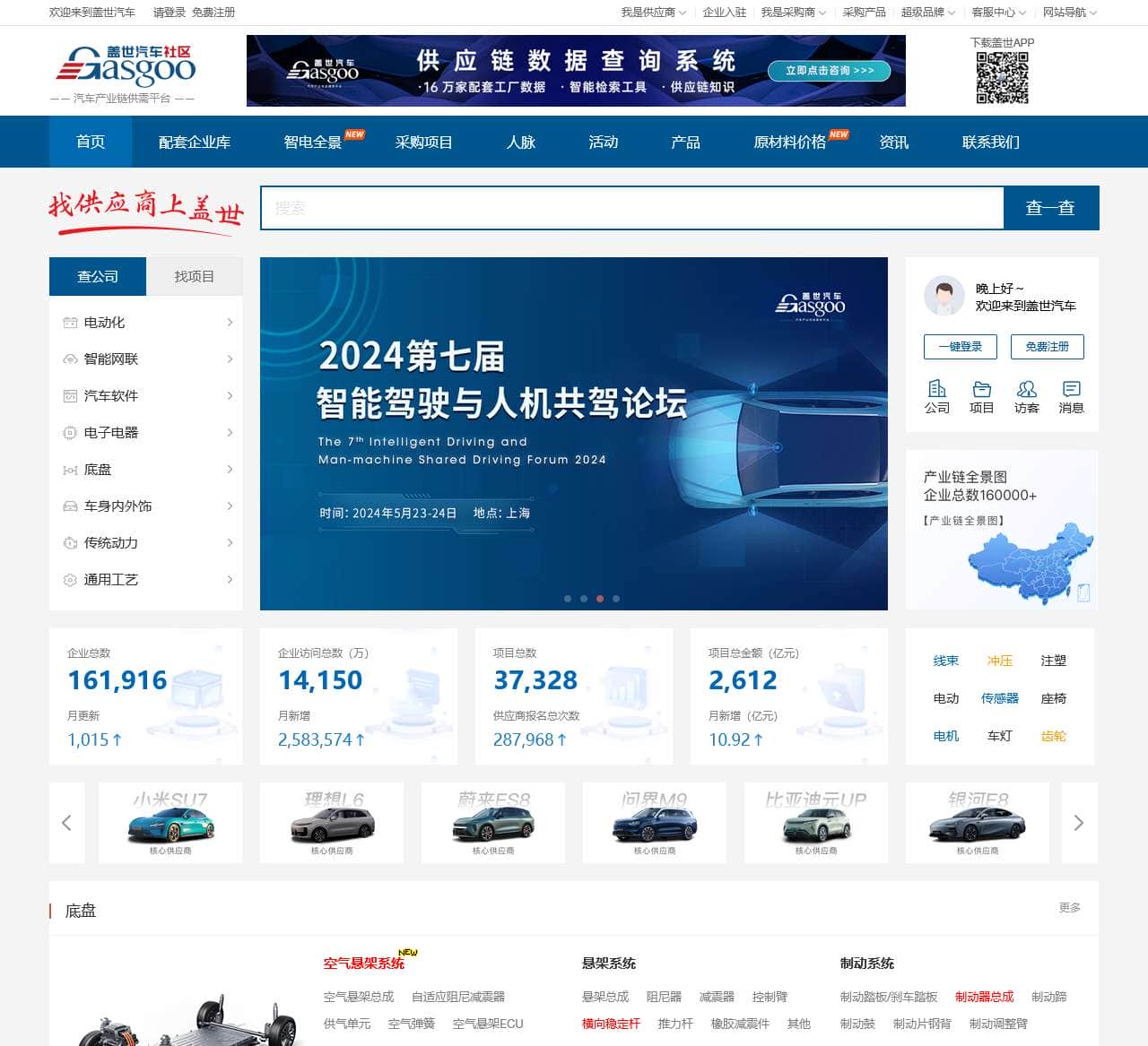 【汽车社区】汽车零部件配套采购/供应商_互动平台-盖世汽车社区