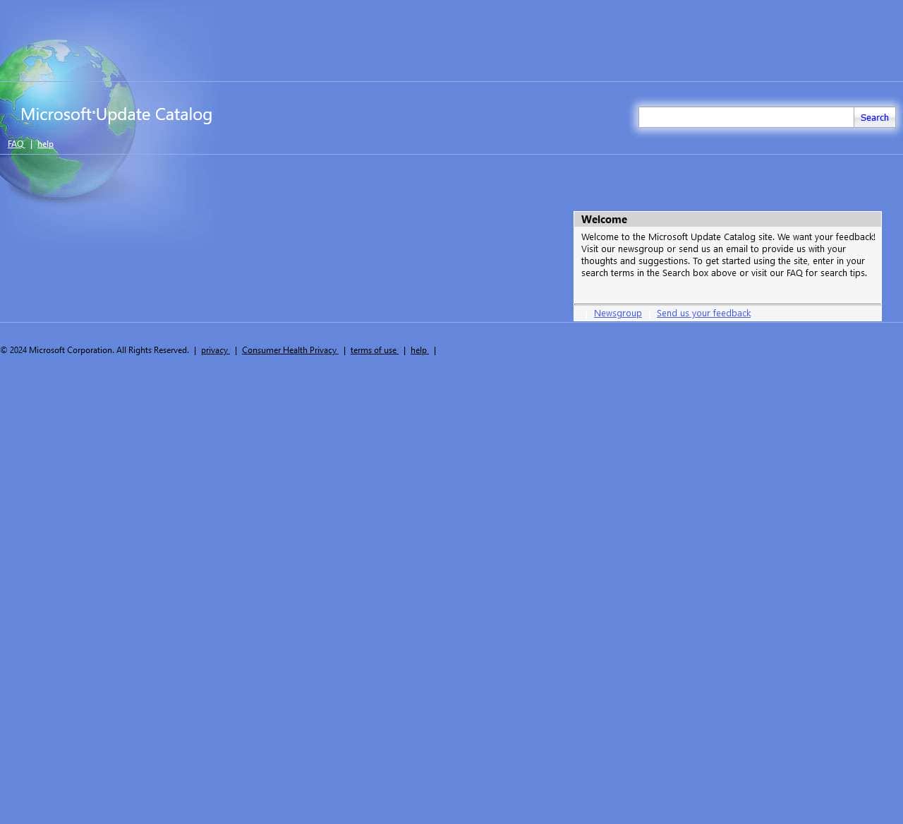 Microsoft Update Catalog