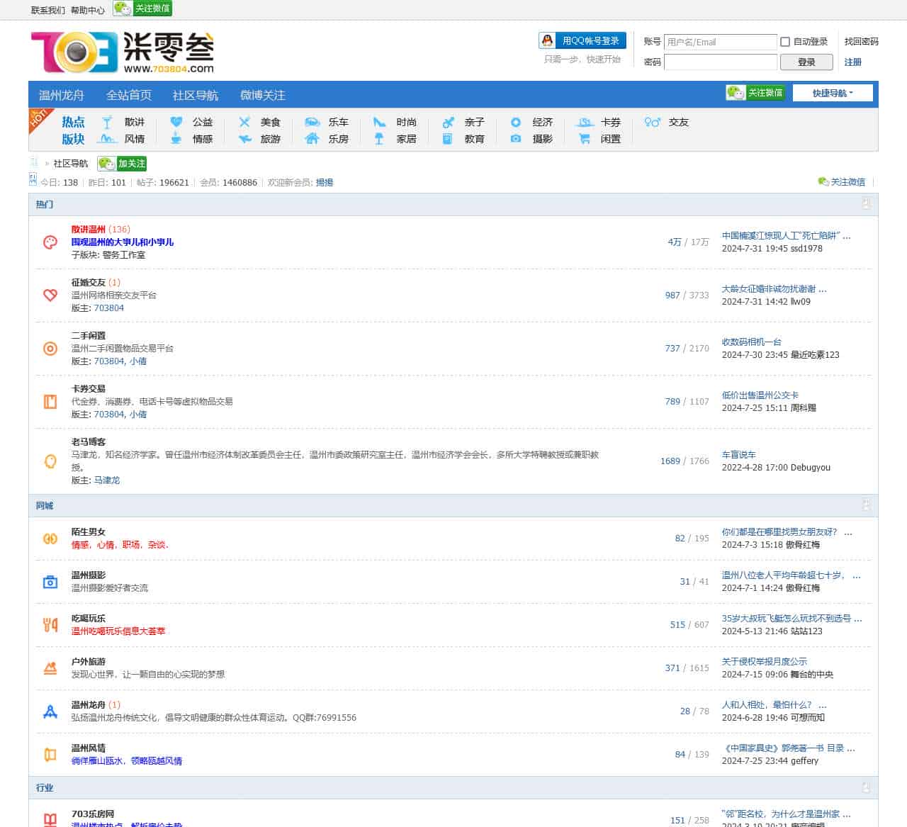 社区导航 – 柒零叁网 – Powered by Discuz!