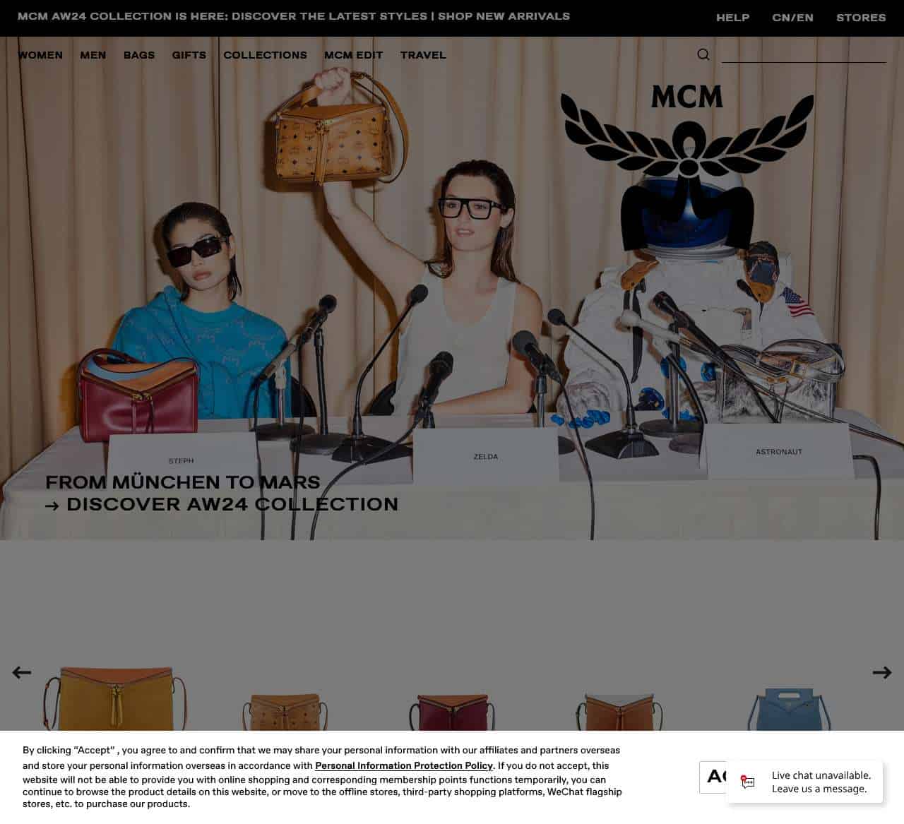 MCM® China Official Site | A tribute to bold luxury travel