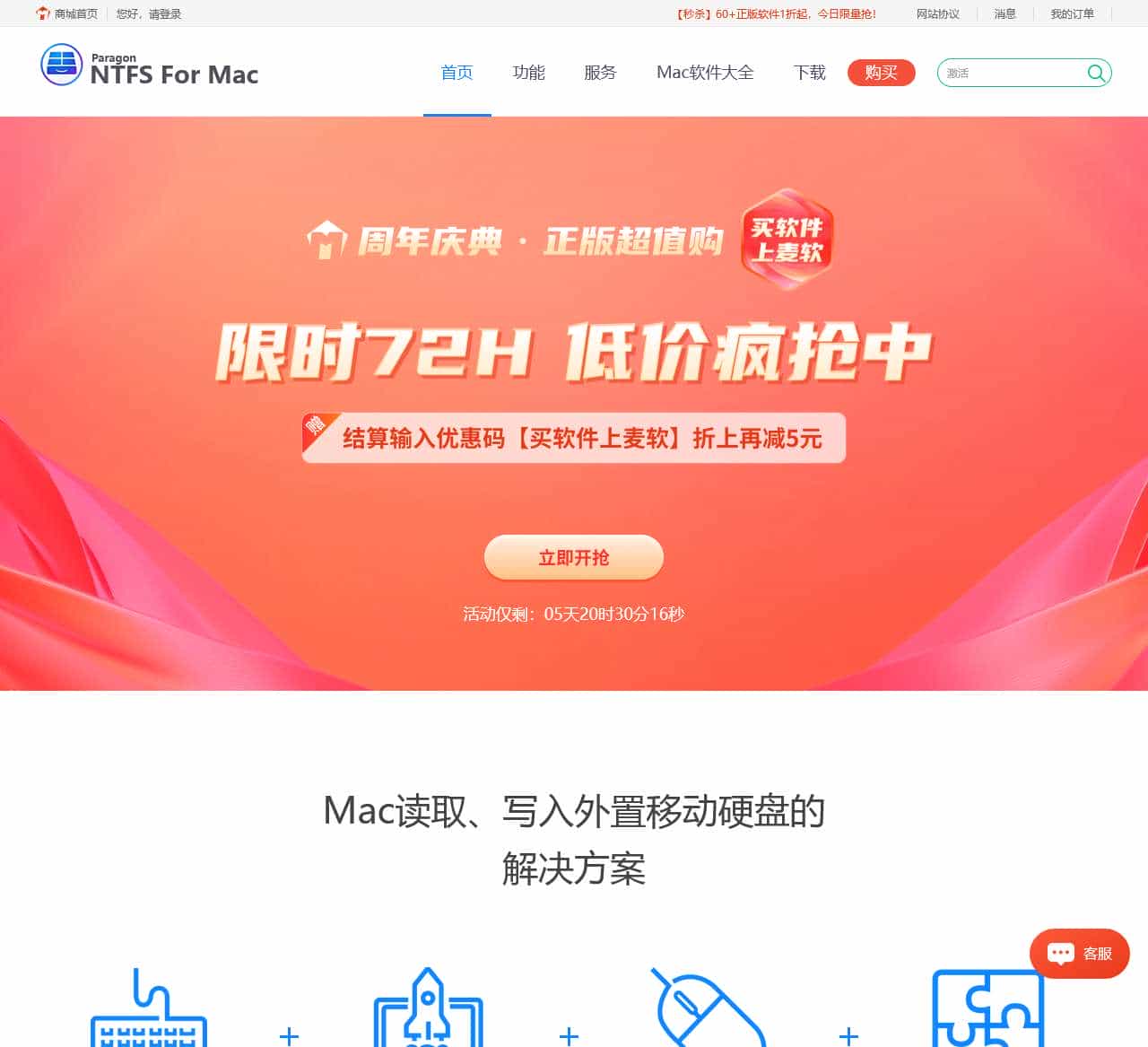 Paragon_Paragon NTFS for Mac_Paragon中文官网