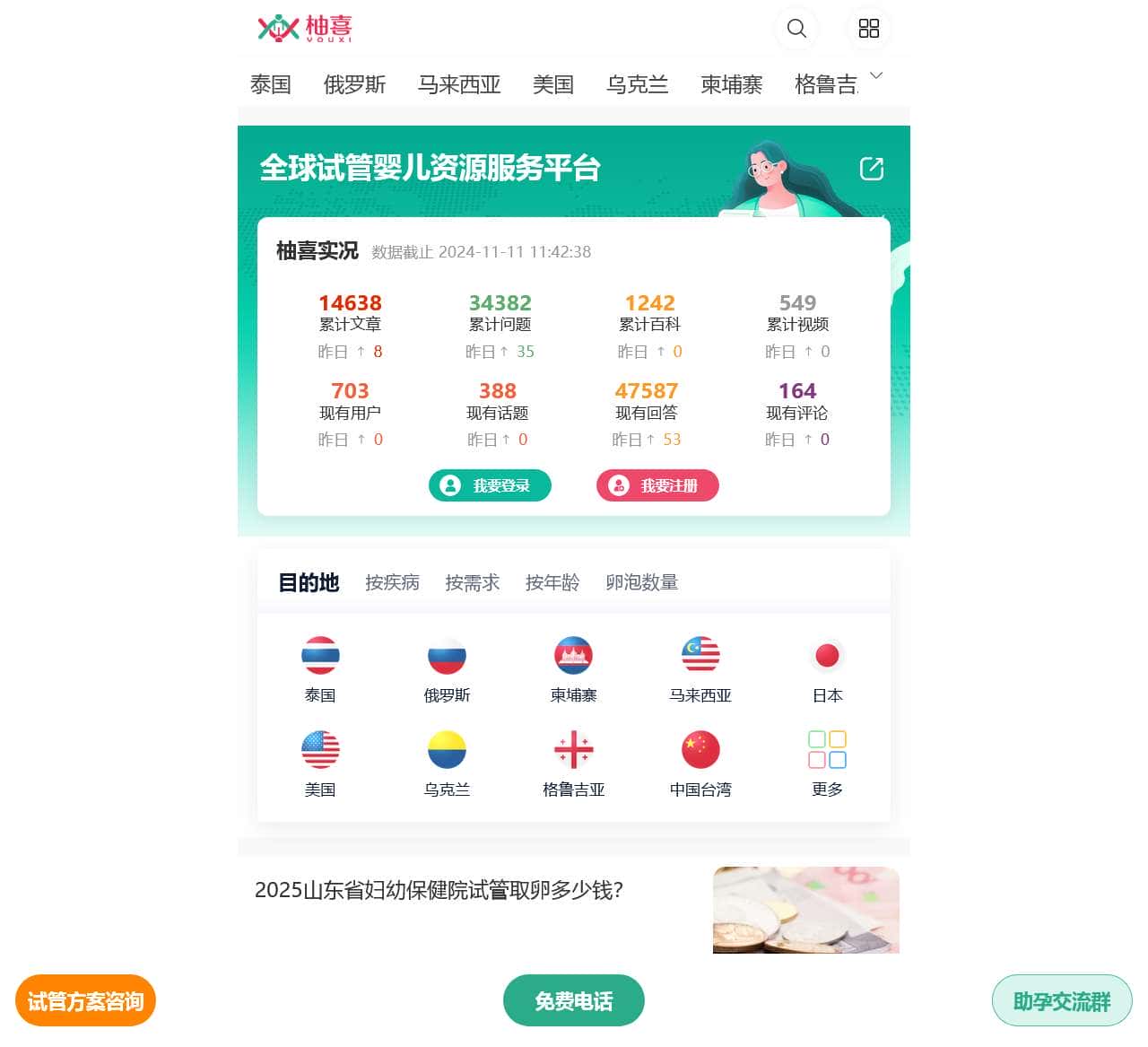 试管婴儿资源服务平台