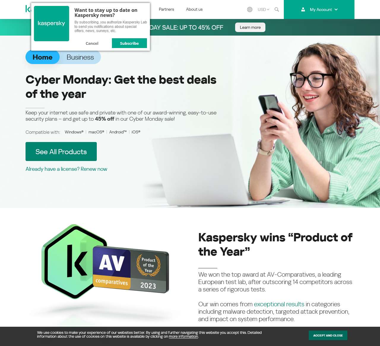 Kaspersky Cyber Security Solutions for Home and Business | Kaspersky