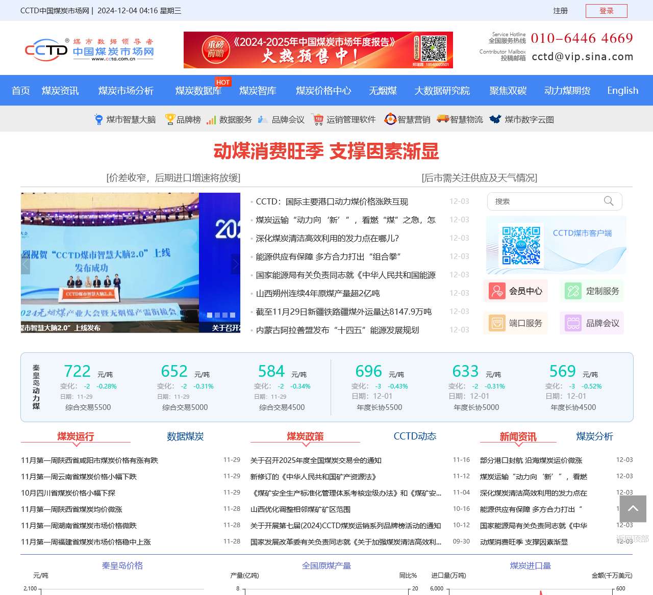 CCTD中国煤炭市场网