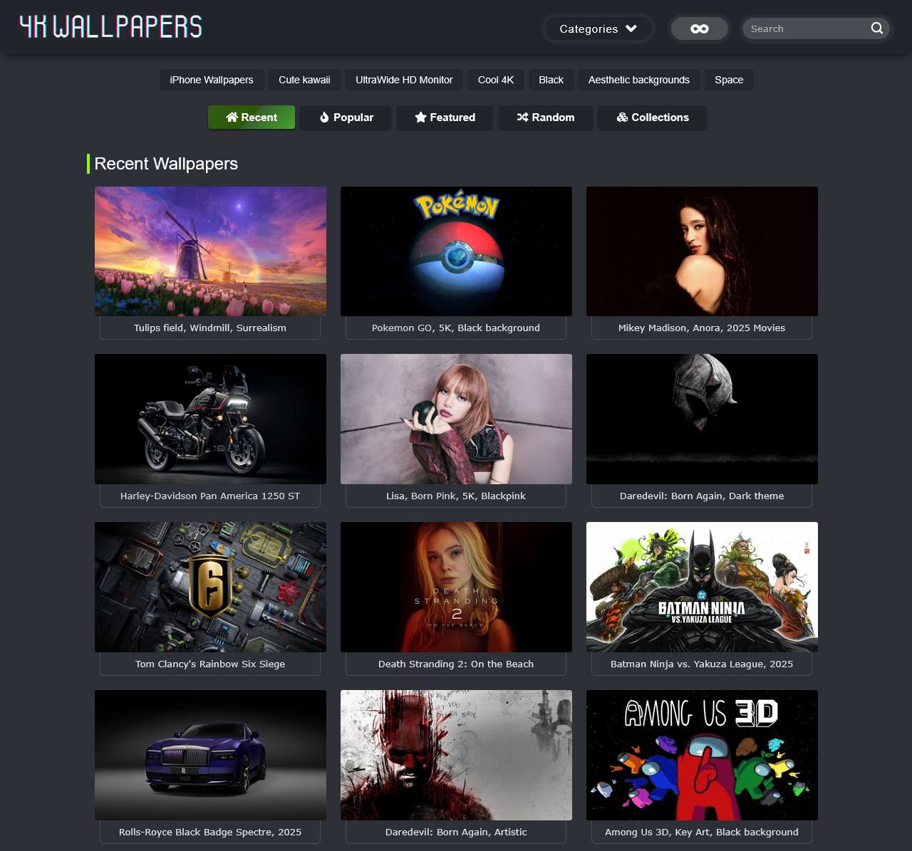 4K Wallpapers for PC